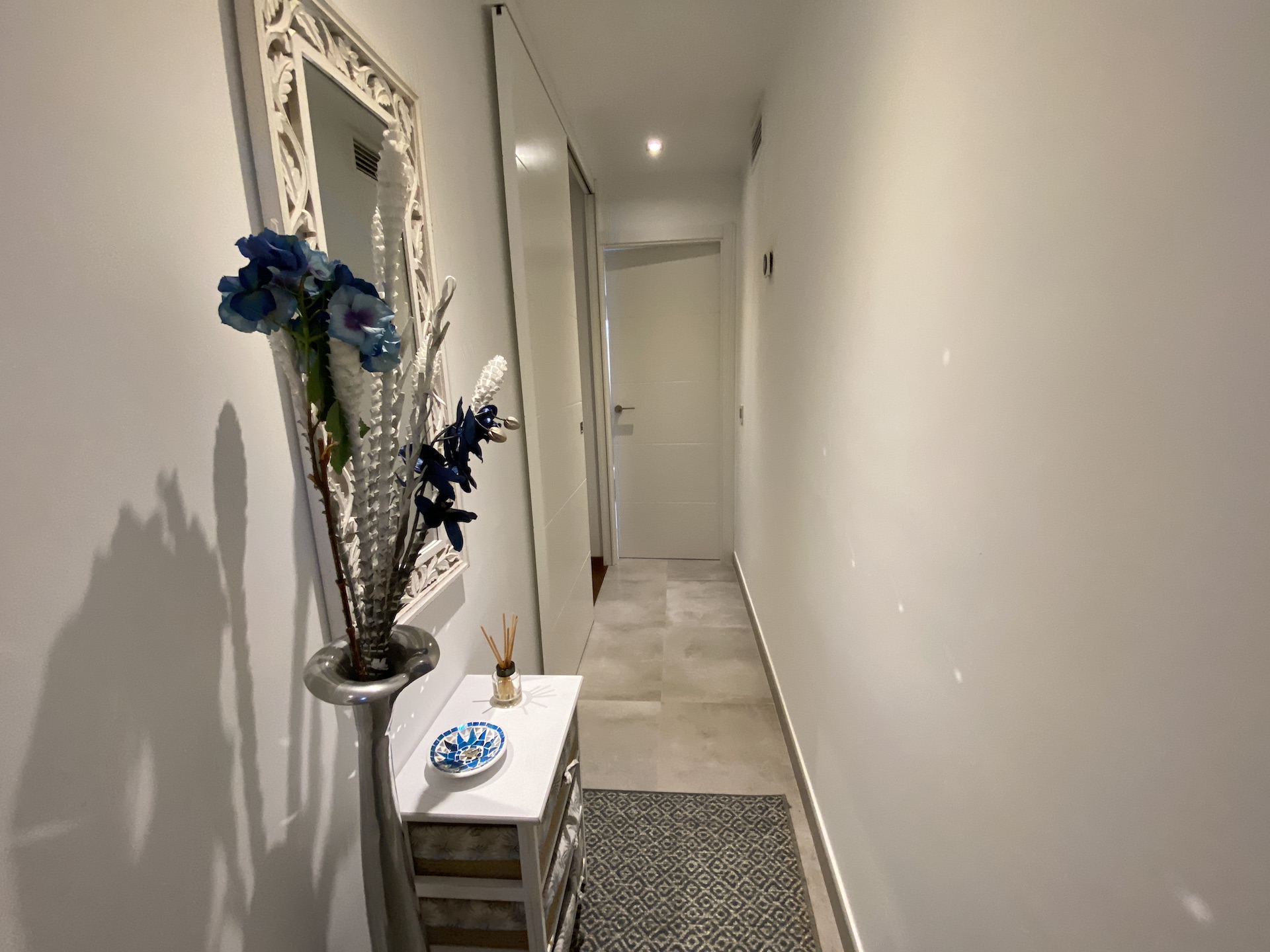 resa estates villa for sale cala vadella sea views ibiza hallway.JPG